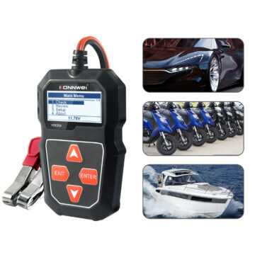 KONNWEI KW208 12V Battery and Charging System Tester