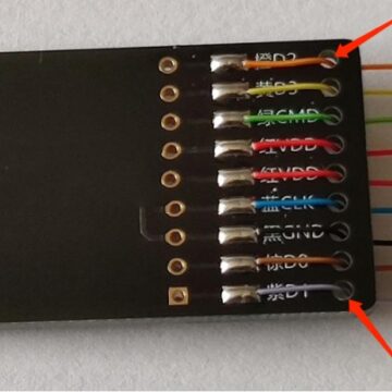 SD Breakout PCB for eMMC Bench Connections